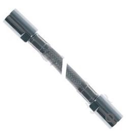 Inoxflex-Schlauch für Geschirrbrause L= 120cm, Kunststoffüberzug mit Stahlgewebe, STYLE  IG1/2" XIG1/2"