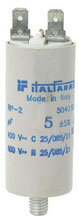 ELETTROBAR Kondensator 5 µF ( yF mF )
für Waschpumpe 426010
MC 201 CL