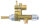 Gashahn MADEC mit Düsenausgang (ohne Düse)
Mischrohranschluss M17x1 Gaseingang M12x1 (ø8mm)