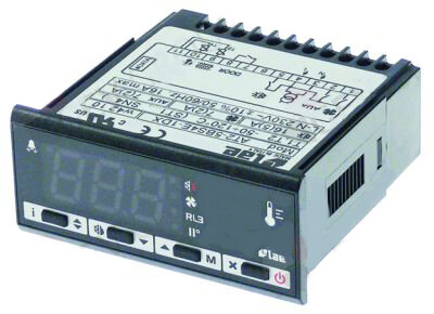 Elektronikregler ELIWELL Typ ICPlus915
ICP22DI350000 Einbaumaß 71x29mm 
NTC/PTC - 12V
Relaisausgang 1 	CO-8A(3)
Relaisausgang 2 	CO-8A(3) 
Messbereich 50 bis +140 °C