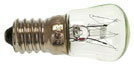 Lampe E14 230V 15W
Temperatur max. 300°C 
Maße ø 22x50 mm