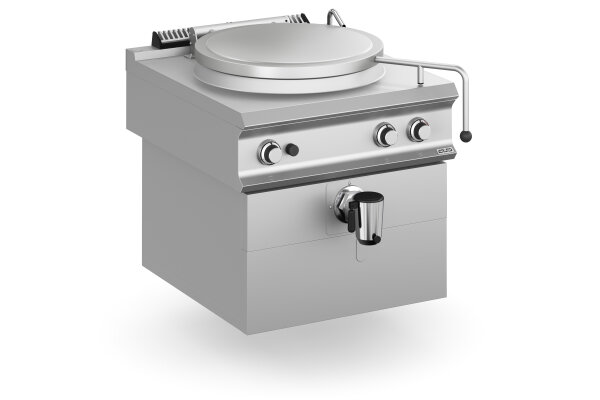 Gas Kochkessel Aufsatzgerät Inhalt 100 l direkte Beheizung nur für freitragende Installation