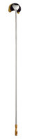 Drehbare Halbmond-Messingbürste, 170 cm, Lilli Codroipo