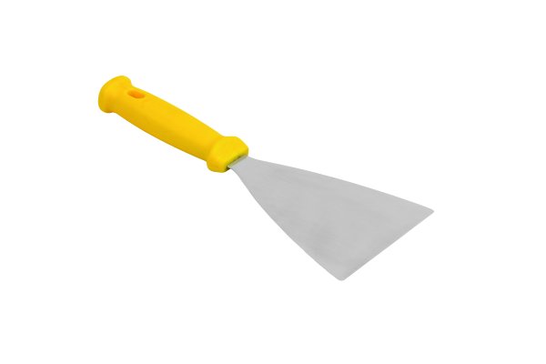 Flexible hardened stainless steel spatula 10cm