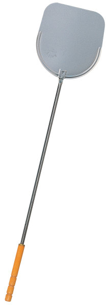 Einschiebeschaufel cm. 26, rostfreier Stahl, H.120 cm.