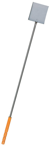 Glutschaufel rostfreier Stahl, H.120 cm.