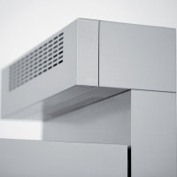 Haubenspülmaschine, Körbe 500x500 mm, kontinuierlicher Entkalkung + Dampfkondensator-Wärmerückgewinnung