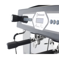 Espressomaschine, 2-gruppig, automatisch (mit Display) - SCHWARZ